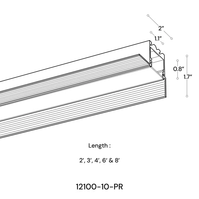 Trimless Recessed Perimeter Wall Wash LED Light