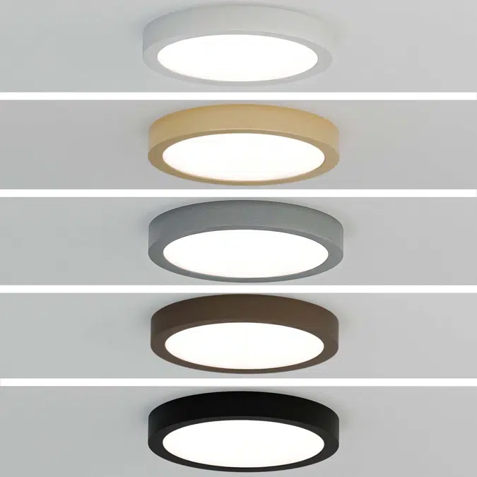 Architectural Surface-Mount LED Disk Light
