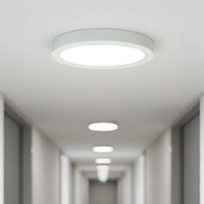 Architectural Surface-Mount LED Disk Light