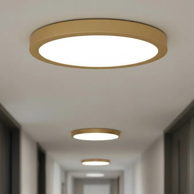 Architectural Surface-Mount LED Disk Light