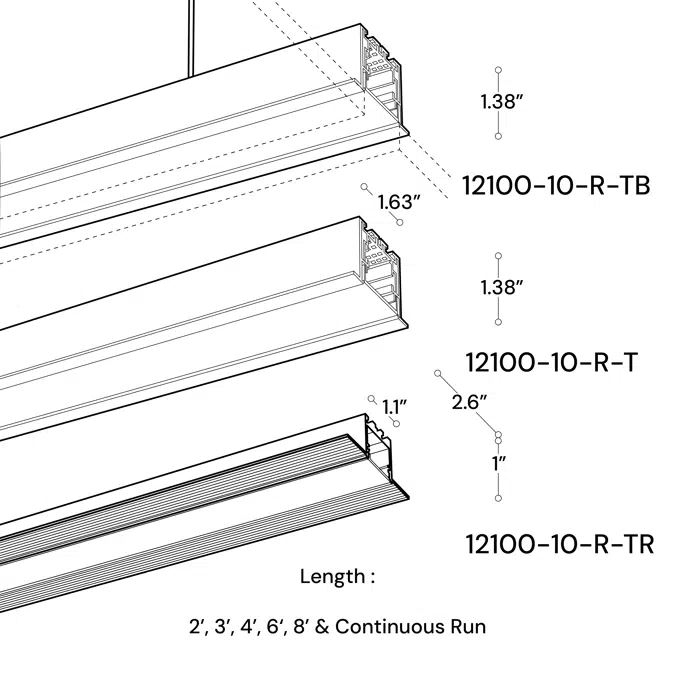 Recessed Linear LED Light
