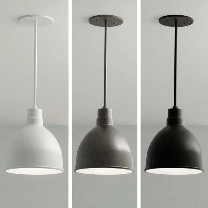 Low Bay RLM Industrial LED Dome Pendant Light