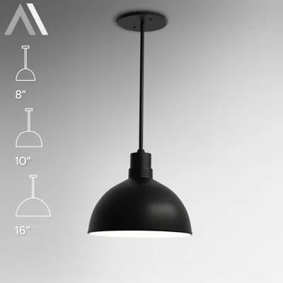 Image for Low Bay RLM Industrial LED Dome Pendant Light