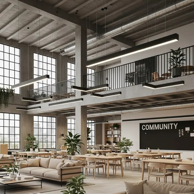 Linear Pendant LED Light