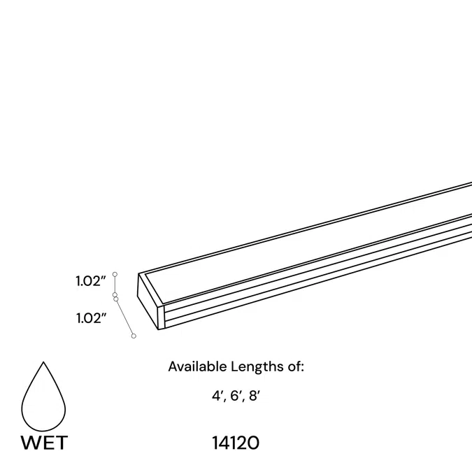 In-Ground Driveway Recessed LED Strip Light