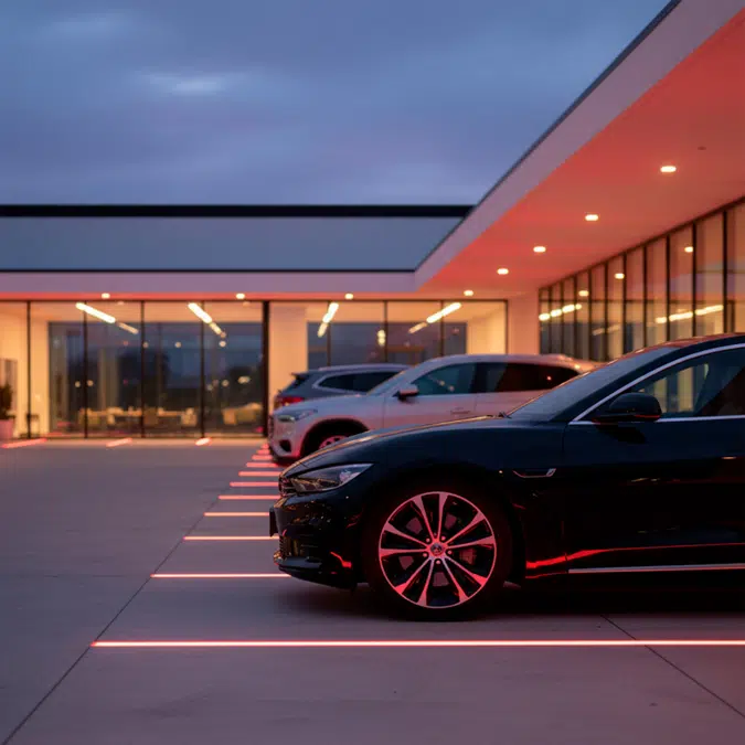 In-Ground Driveway Recessed LED Strip Light