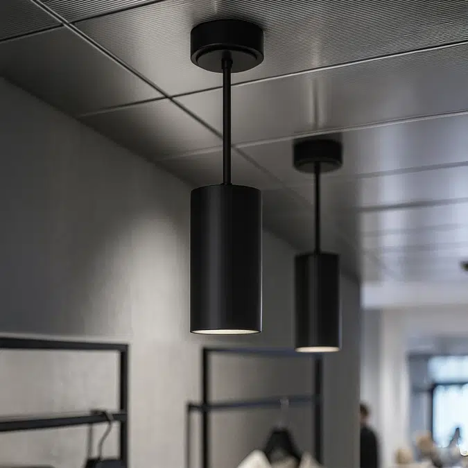 Cylinder LED Pendant Light