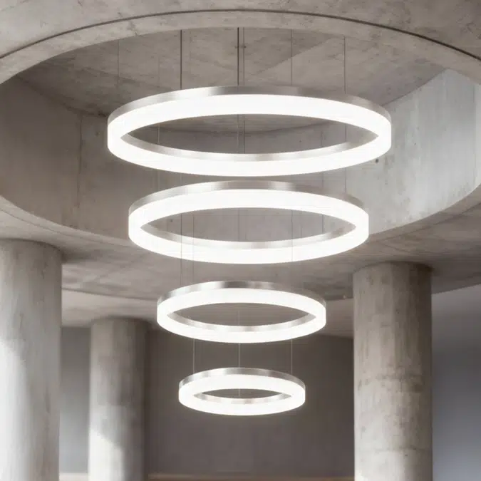 LED Ring Pendant Chandelier Downlight