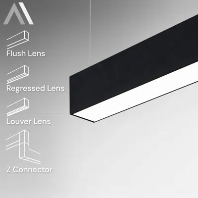 Imagem para Linear LED Pendant Lighting System}