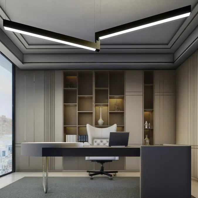 Linear LED Pendant Lighting System