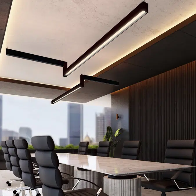 Linear LED Pendant Lighting System