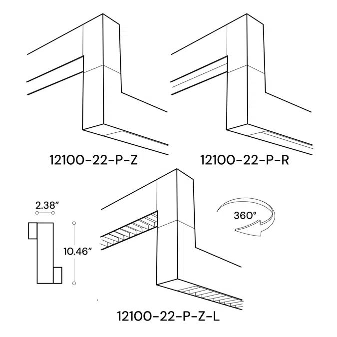 Linear LED Pendant Lighting System