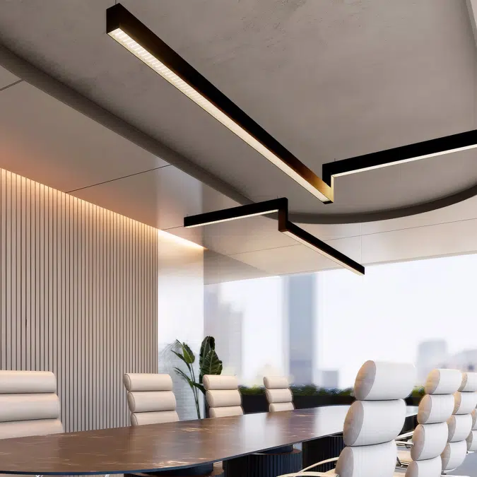 Linear LED Pendant Lighting System