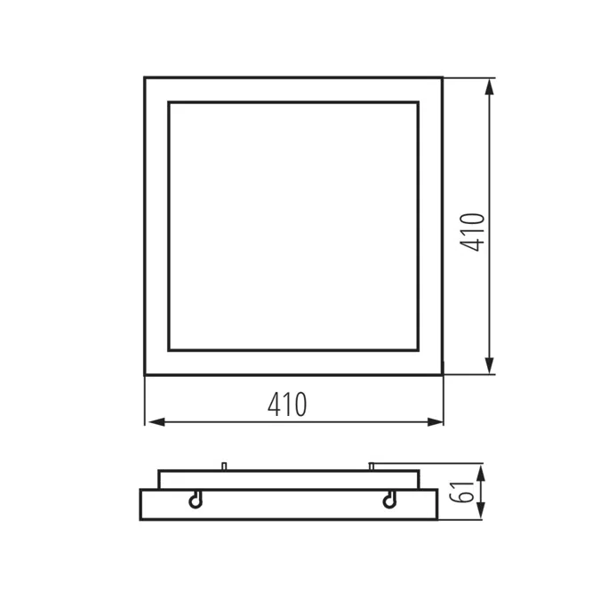 TYBIA LED 38W-NW B