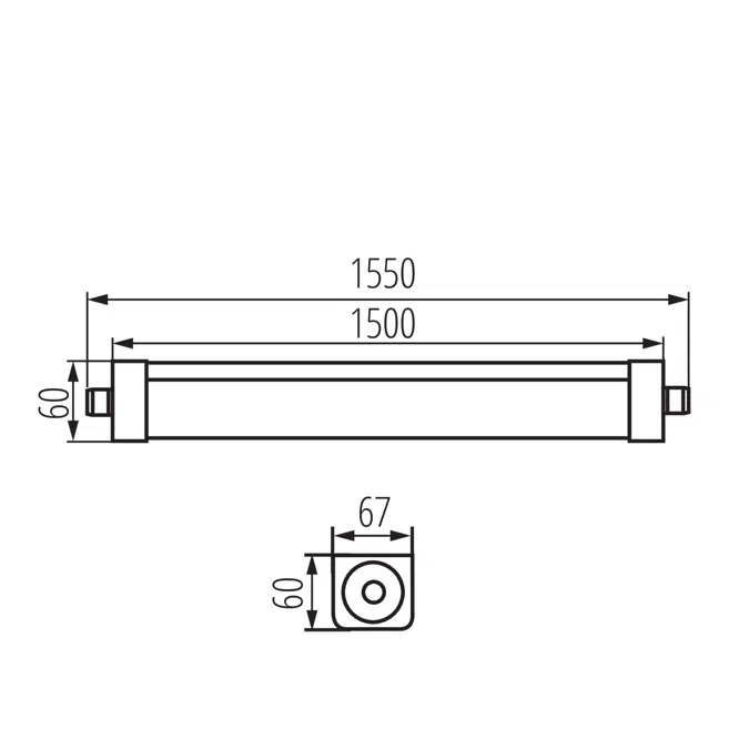 TP STRONG LED 60W-NW
