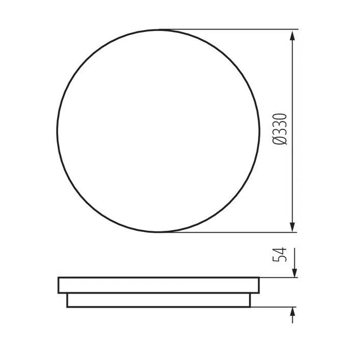 STIVI LED 36W-NW-O