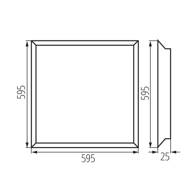 BLINGO 34W 4080 60NW LED panel