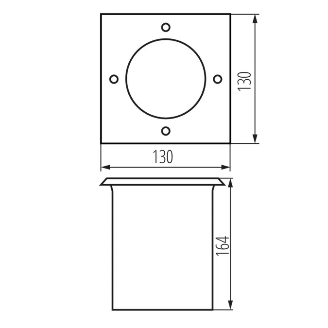 BERG AD-7L in-ground luminaire