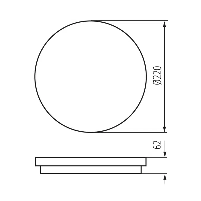 STIVI LED 10W-NW-O ceiling light