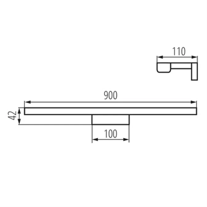 ASTEN LED IP44 15W-NW