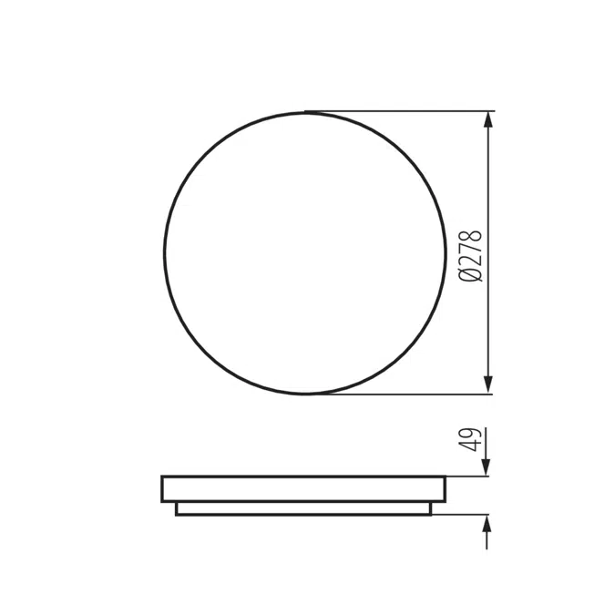 VARSO LED 18W-NW-O-SE ceiling light