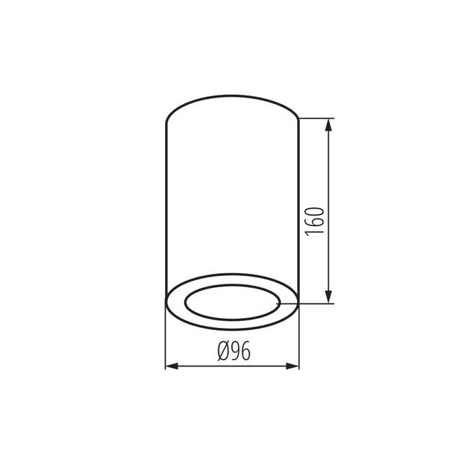AQILO E27 IP65 DSO-W