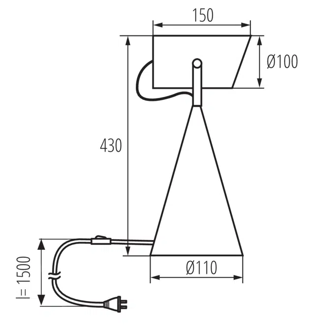LARATA E27 W