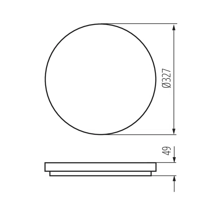 VARSO LED 24W-WW-O ceiling light