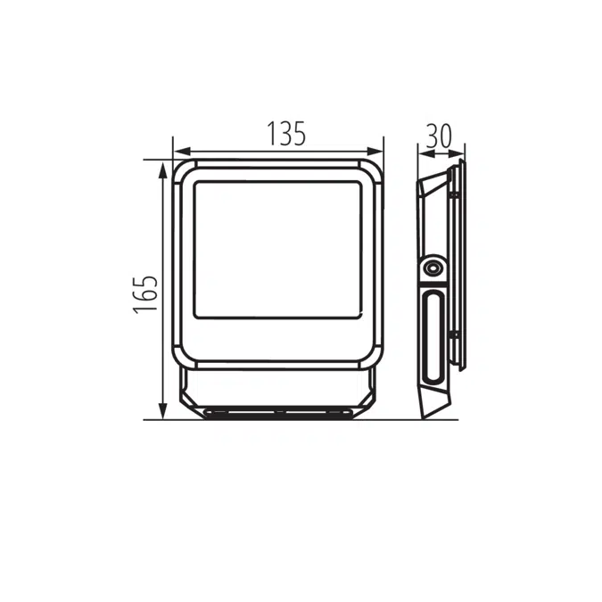 IQ-LED FL-20W-NW floodlight