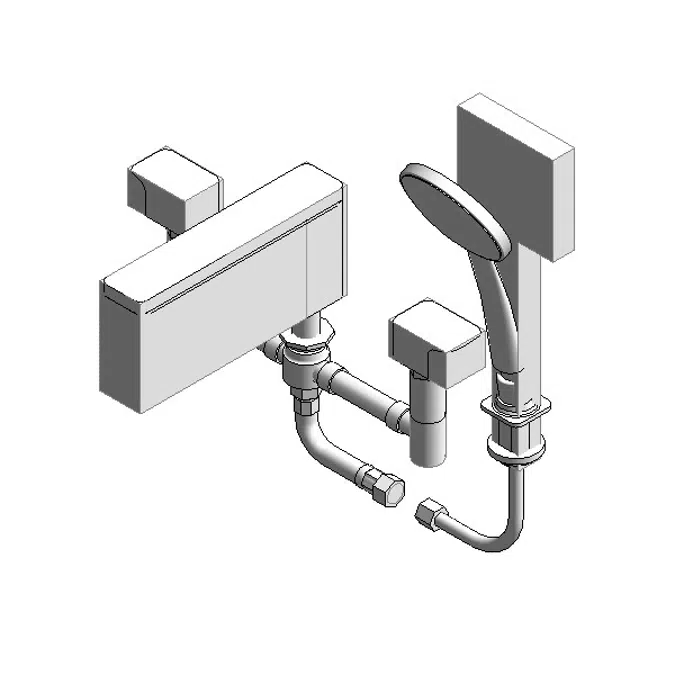 American Standard Bath&Shower Faucets & Mixer Acacia E DM B&S Mixer