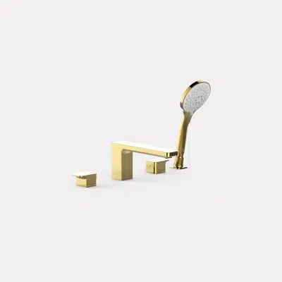 Immagine per American Standard Acacia E deck-moiunted B&S basin mixer FFAS1300-601GL0BF0