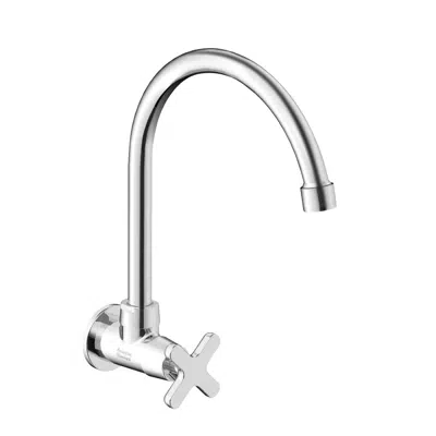afbeelding voor American Standard Winston Wall Mounted Kitchen Tap (Cross Handle) FFAST707-501500BF0