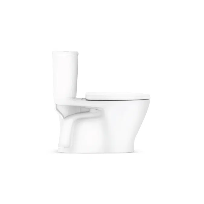 American Standard Loven Toilet CC FS Rimless VertOutl 1010991C00