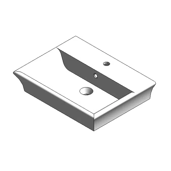 BIM objects Free download! American Standard Countertop Basin