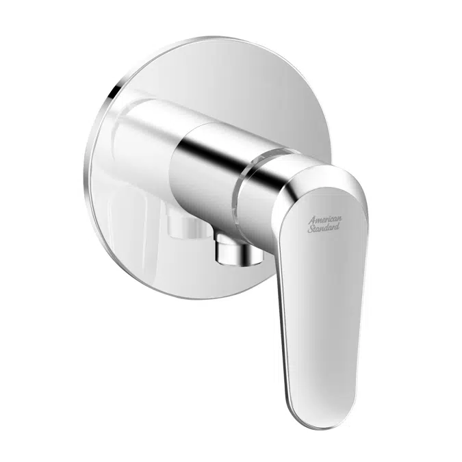 BIM objects Free download! American Standard Mixer with Shower Neo