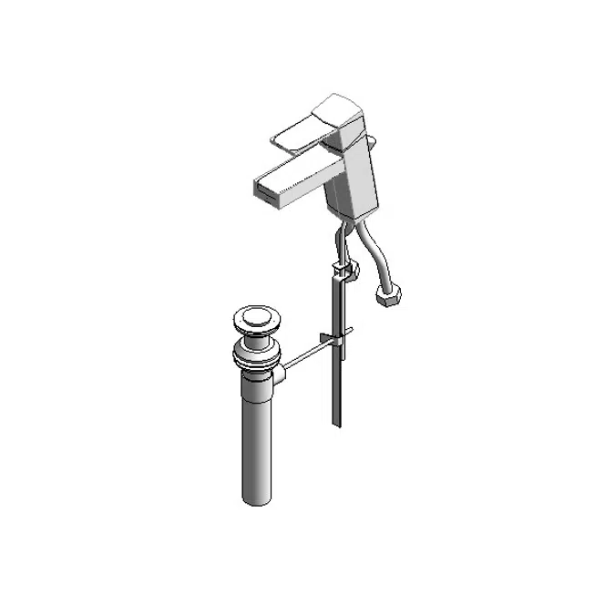 American Standard Basin Faucets & Mixer Concept Square Single Hole Lave Faucet