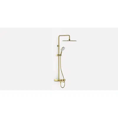 American Standard EasySET Exposed Auto Temperature Shower FFAS4956-601GL0BF0 이미지