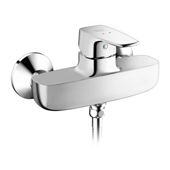 BIM objects Free download! American Standard Mixer with Shower
