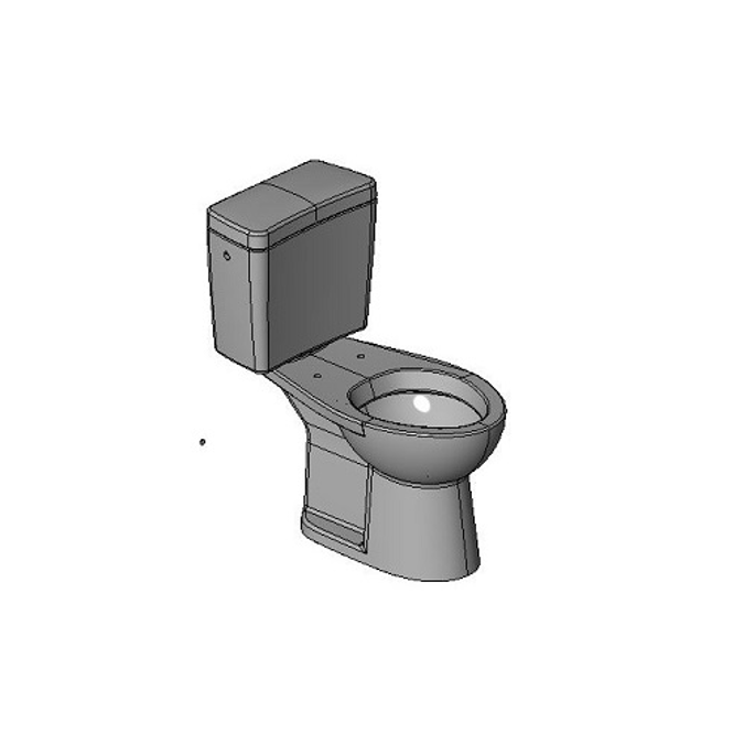 BIM objects Free download! American Standard Toilets Close Coupled