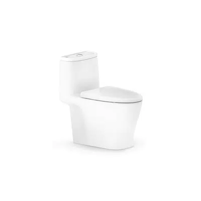 bild för American Standard Loven Toilet 1PC FS Rimless VertOutl 1011001C00