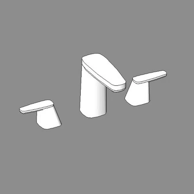 American Standard Basin Faucets & Mixer Signature 3H Basin Mixer_Drain & R1/2 Va