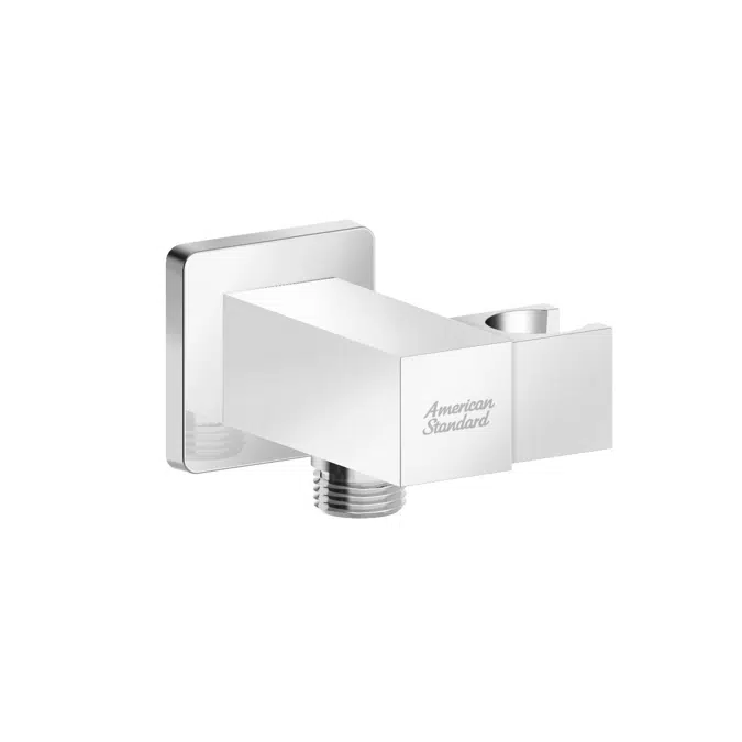 BIM objects Free download! American Standard Shower Accessories EasySET Square Wall Outlet