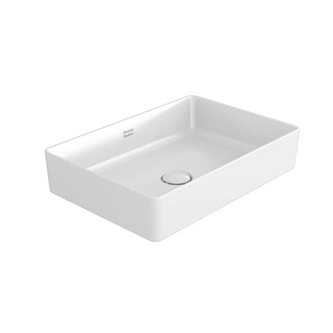 American Standard Countertop Basin Acacia SupaSleek Vessel 550mm