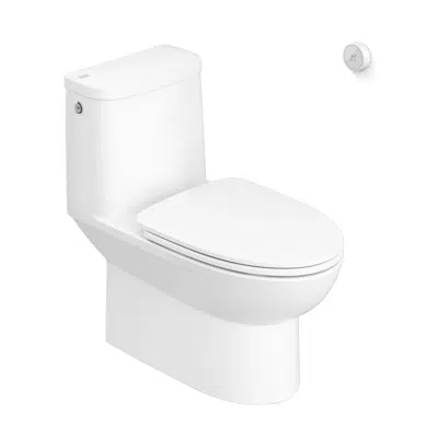 American Standard Toilets One-piece Neo Modern OP Vortex CBR 4.8L TL WT için görüntü