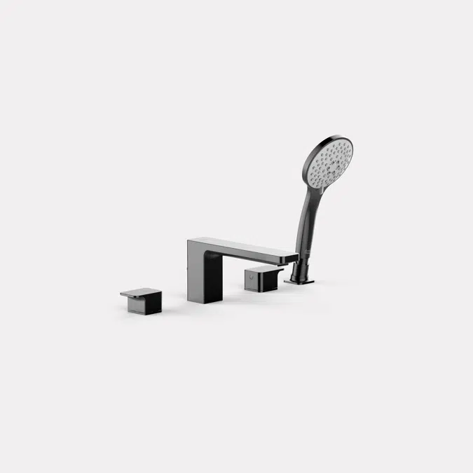 American Standard Acacia E deck-moiunted B&S basin mixer FFAS1300-601AL0BF0