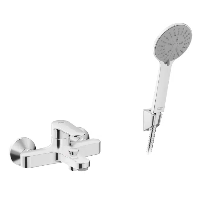 BIM objects Free download! American Standard Codie Exposed B&S Mixer