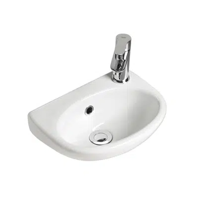 Image for American Standard Studio Wall Basin w/Fix 1TH 350 WH