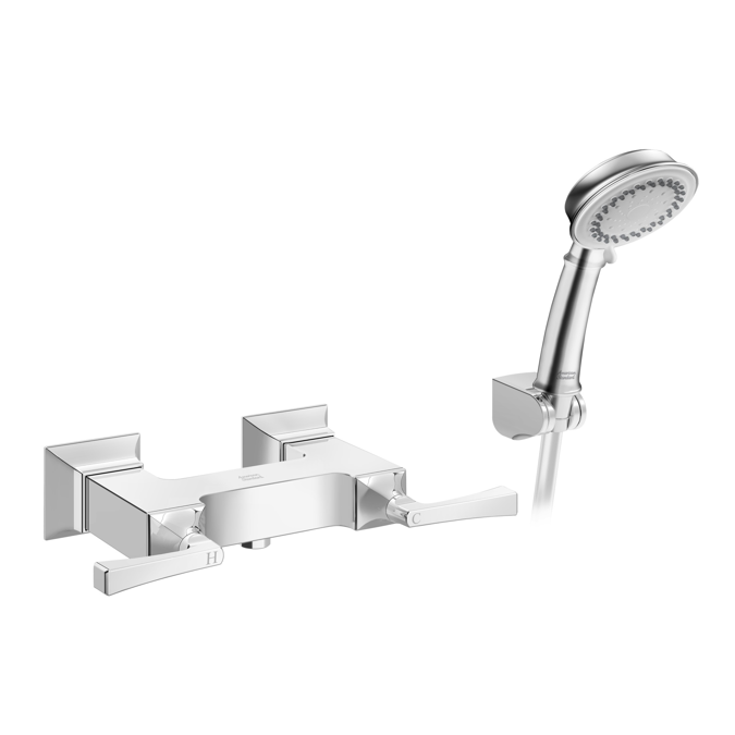BIMobjekter gratis download! American Standard Shower Taps & Mixers Kastello Exposed Shower