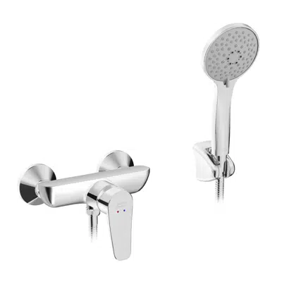 Image pour American Standard Milano Exposed Shower Mixer W/ Shower Ki FFAS0912-702500BF0