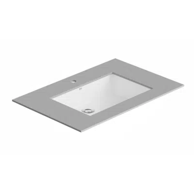 Image for American Standard Heron Square Under Counter 0TH WH